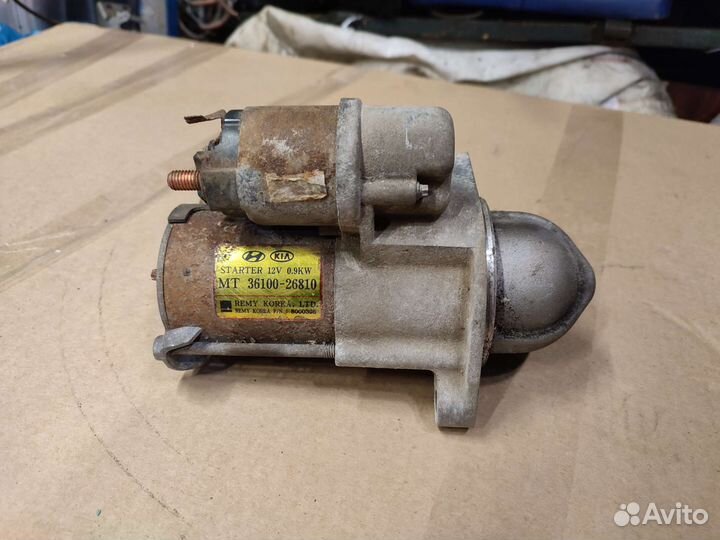 Генератор и стартер Kia Rio 2 JB 2011