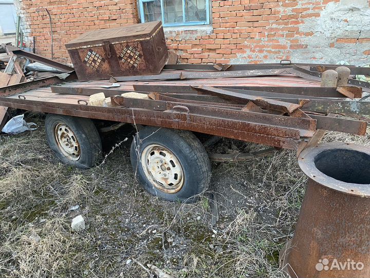 Прицеп бочка и платформа