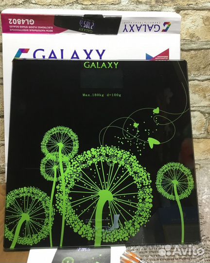 Весы напольные электронные Новые 180кг + Термометр