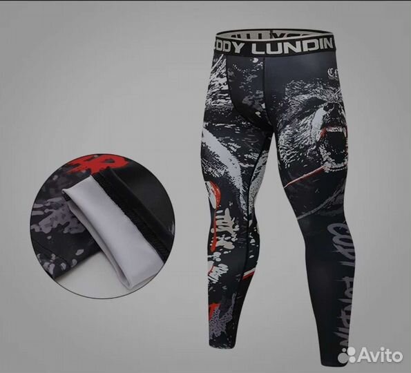 Комплект 2в1 рашгард тайтсы