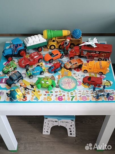 Игрушки для мальчика пакетом машина