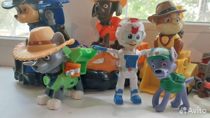 Щенячий патруль Гонщик Маршал Крепыш Зума Райдер