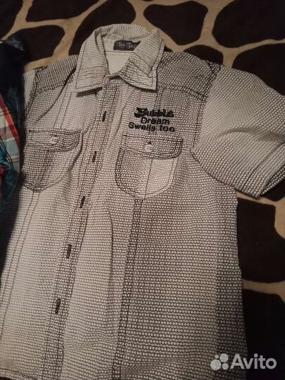 Рубашка детская для мальчиков р-р122