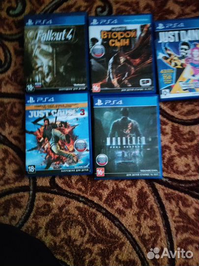 Диски на ps4