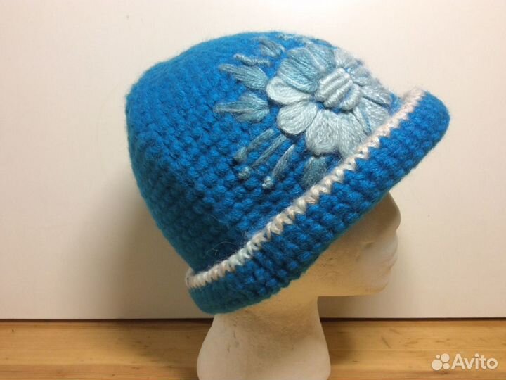 Чудесная вязаная шляпка, 54-57, арт 207
