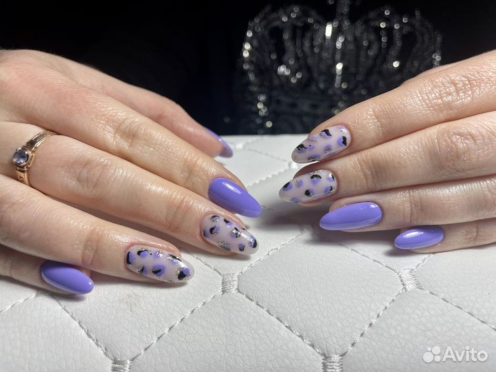 Маникюр гель лак,наращивание ногтей, смарт педикюр