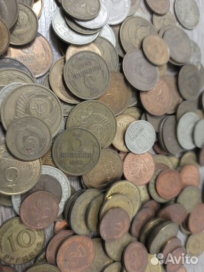 Большая коллекция советских денег
