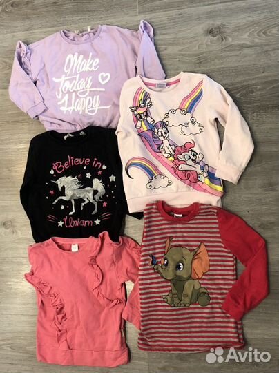 Вещи на девочку 110 116