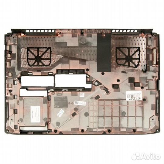 Поддон (нижняя часть корпуса) Asus GL703GE черный