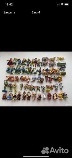 Игрушки из киндера