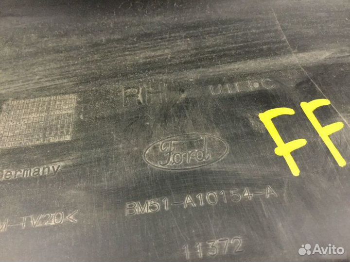 Накладка на порог Ford Focus 2 После 2011