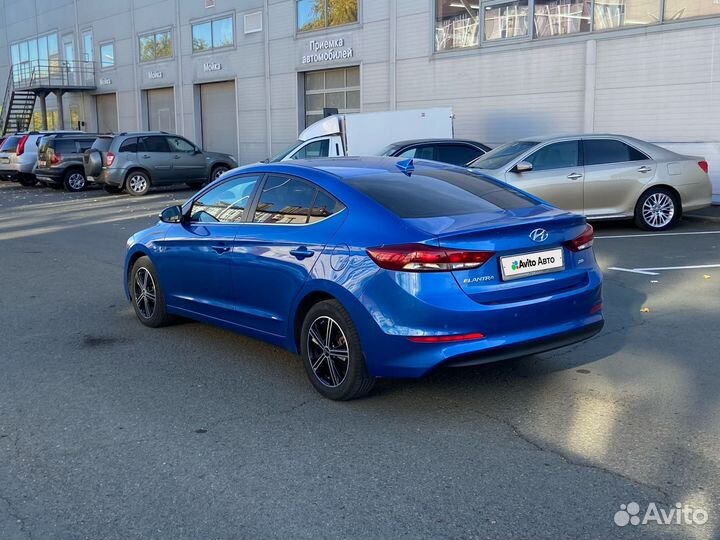 Hyundai Elantra 2.0 AT, 2018, 131 000 км