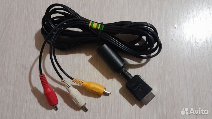 AV-RCA кабель для Sony Ps3Ps2/Ps1