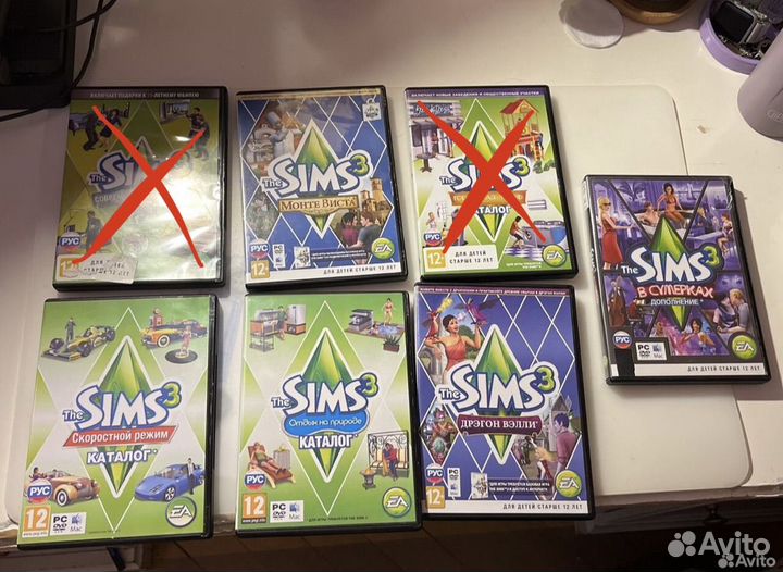 Диски легаси The Sims 3
