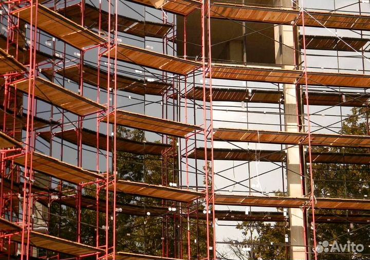 Прокат рамных строительных лесов