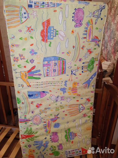 Матрас детский 120 60 бу