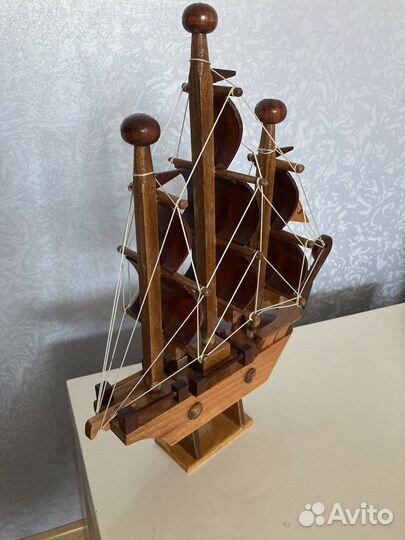 Корабль, фигура для интерьера