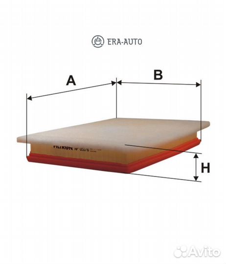 Filtron AP051/6 деталь Фильтр воздушный