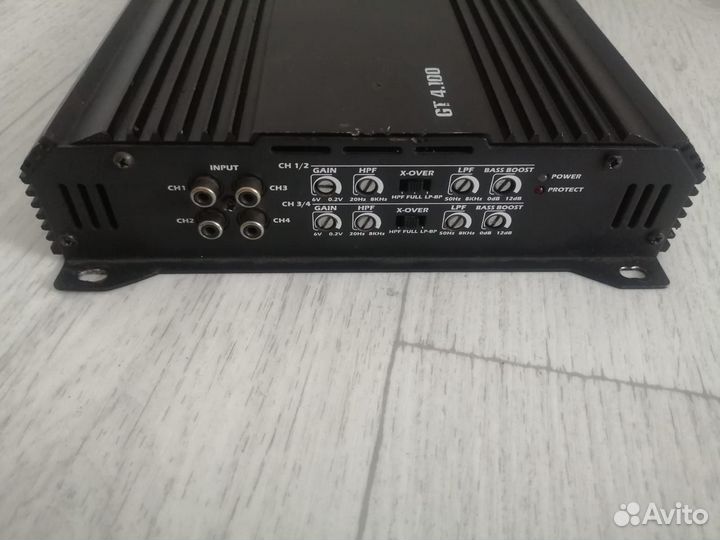 Усилитель Kicx GT 4.100 в хорошем состоянии Торг