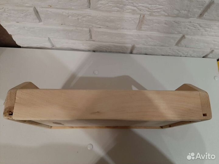Поднос деревянный с ручками