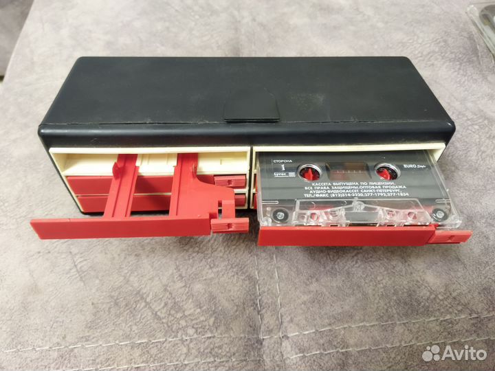 Бокс-кассетница для аудиокассет СССР