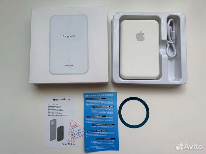 Внешний аккумулятор apple 10000mAh