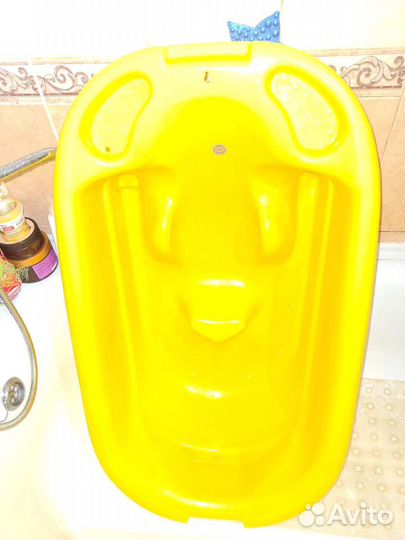 Детская ванночка для купания с горкой