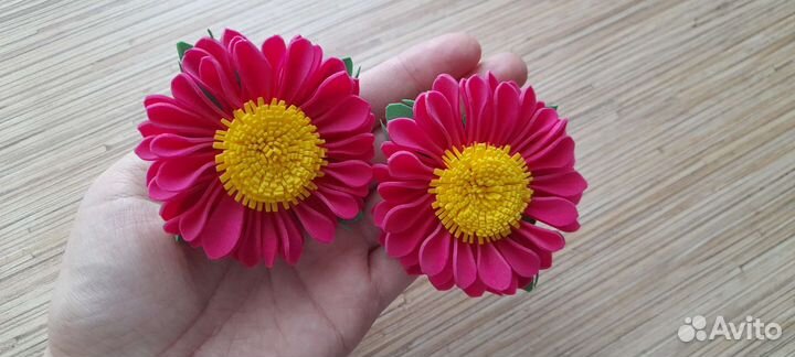 Резиночки - ромашки