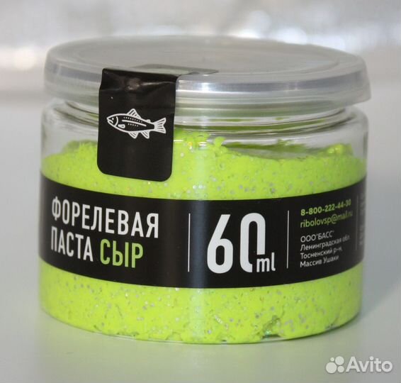 Плавающая паста ZUB 60мл Форель 