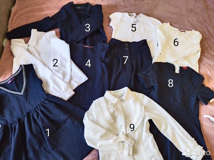 Школьная форма комплектом пакетом 128-134