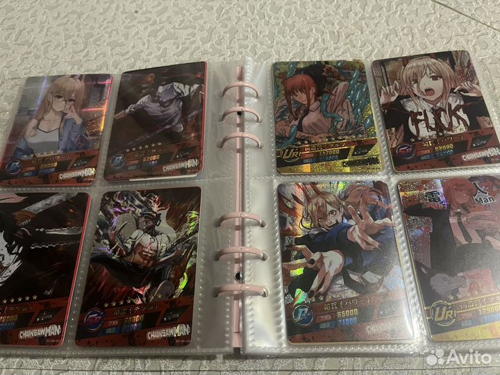 Альбом с аниме карточками