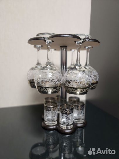 Набор бокалов (+ стопки)