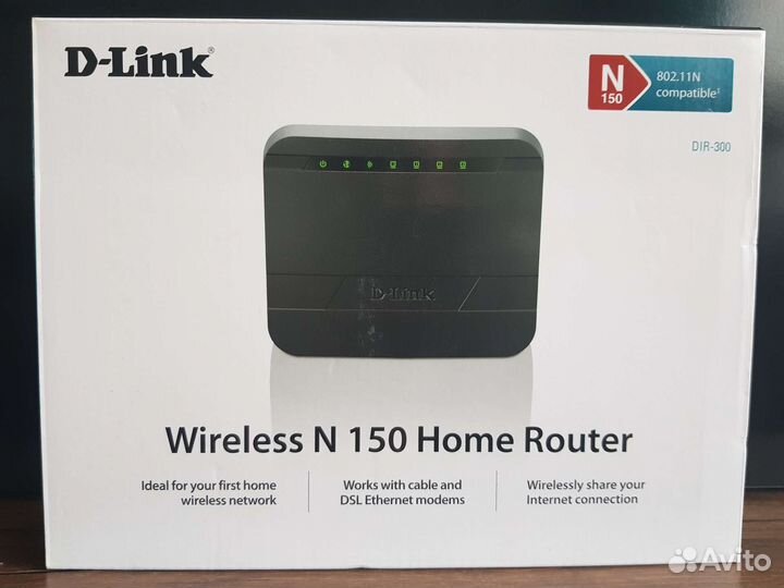 Wifi роутер D-link DIR-300