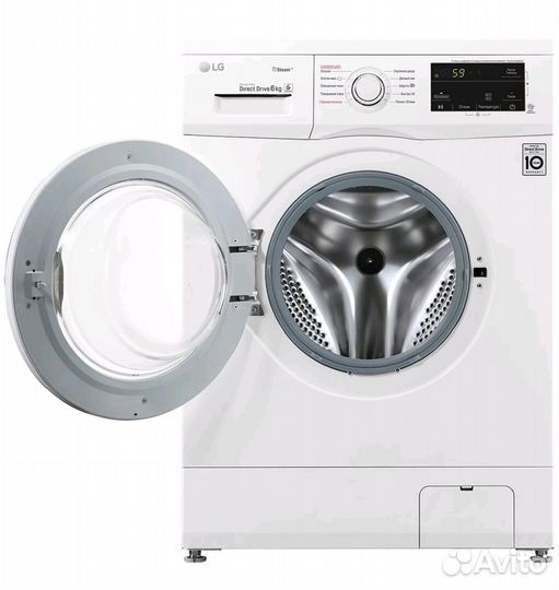 Стиральная машина lg f2j3nsоw 6кг
