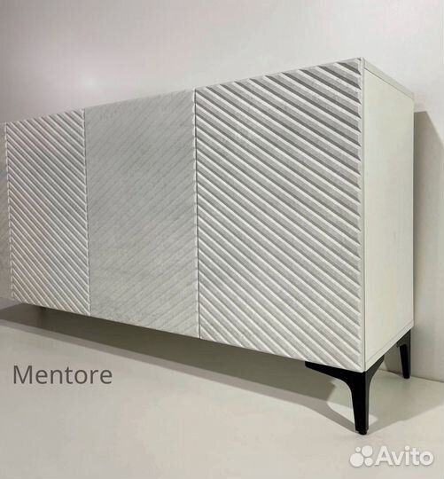 Тумба тв Bravo в белом цвете (конструктор)