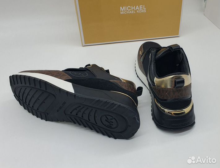 Кроссовки Michael Kors black черные