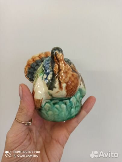 Статуэтка фигурка индюк СССР конаково