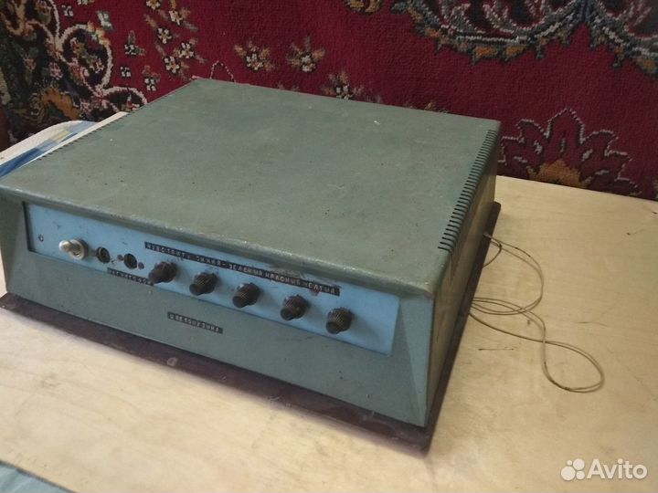 Установка цветомузыки СССР