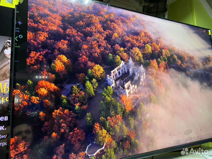 Тв 65 новый в упаковке на Андроиде открыт доступ