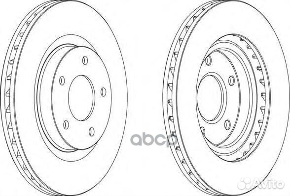 Диск тормозной mitsubishi ASX/outlander 3 10/1