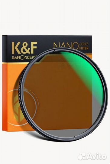 Фильтр K&F Nano X CPL поляризационный 52 мм