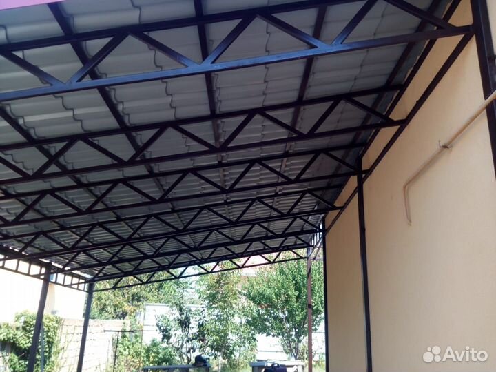 Навесы, оградки, беседки, террасы.Сварочные работ