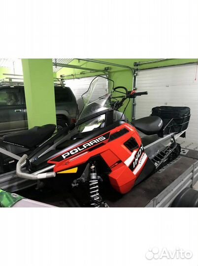 Кофр Baseg для снегохода Polaris(чёрный)