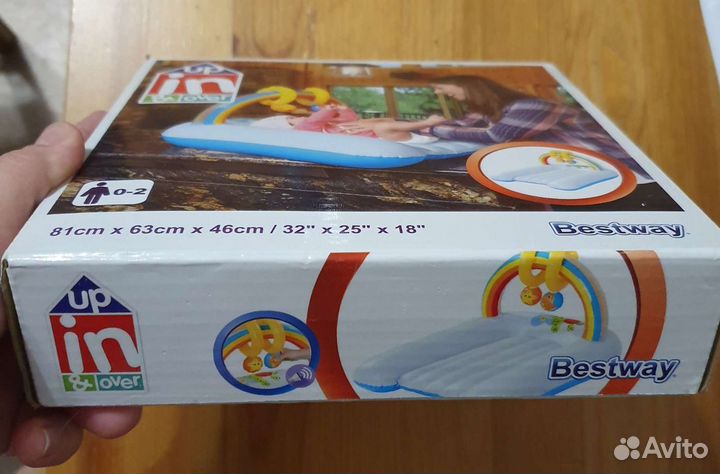 Коврик с дугами Матрас для пеленания круг ниблер