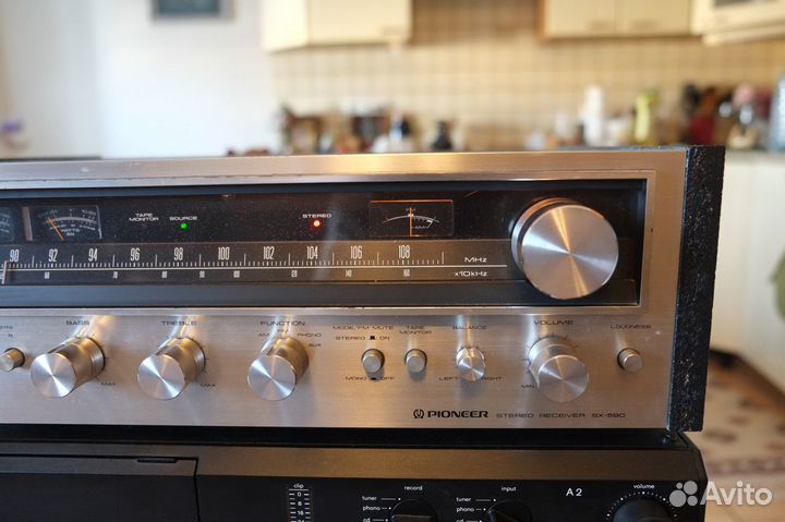 Pioneer SX-590 прекрасный винтажный ресивер