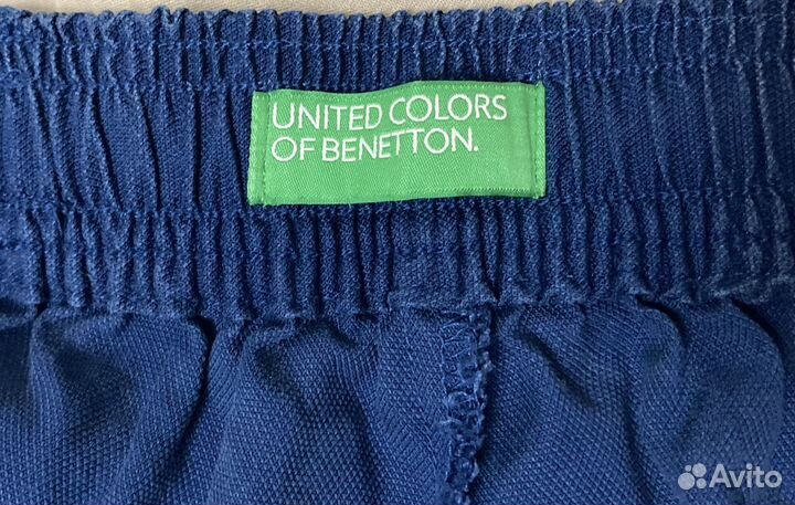 Брюки женские летние Benetton S, 100% лиоцелл