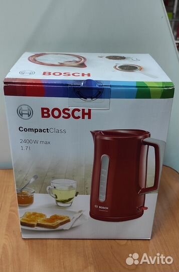 Чайник электрический bosch TWK3A014