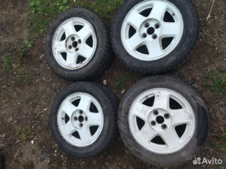 Литые диски R15 с зимней резиной