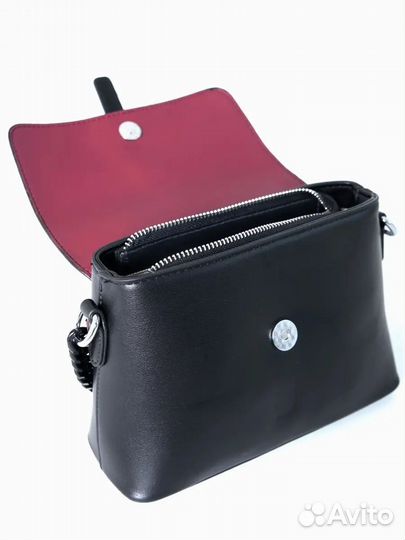 Сумка женская новая черная через плечо