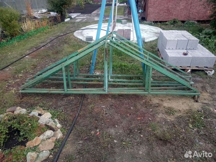 Теплица верхняя часть